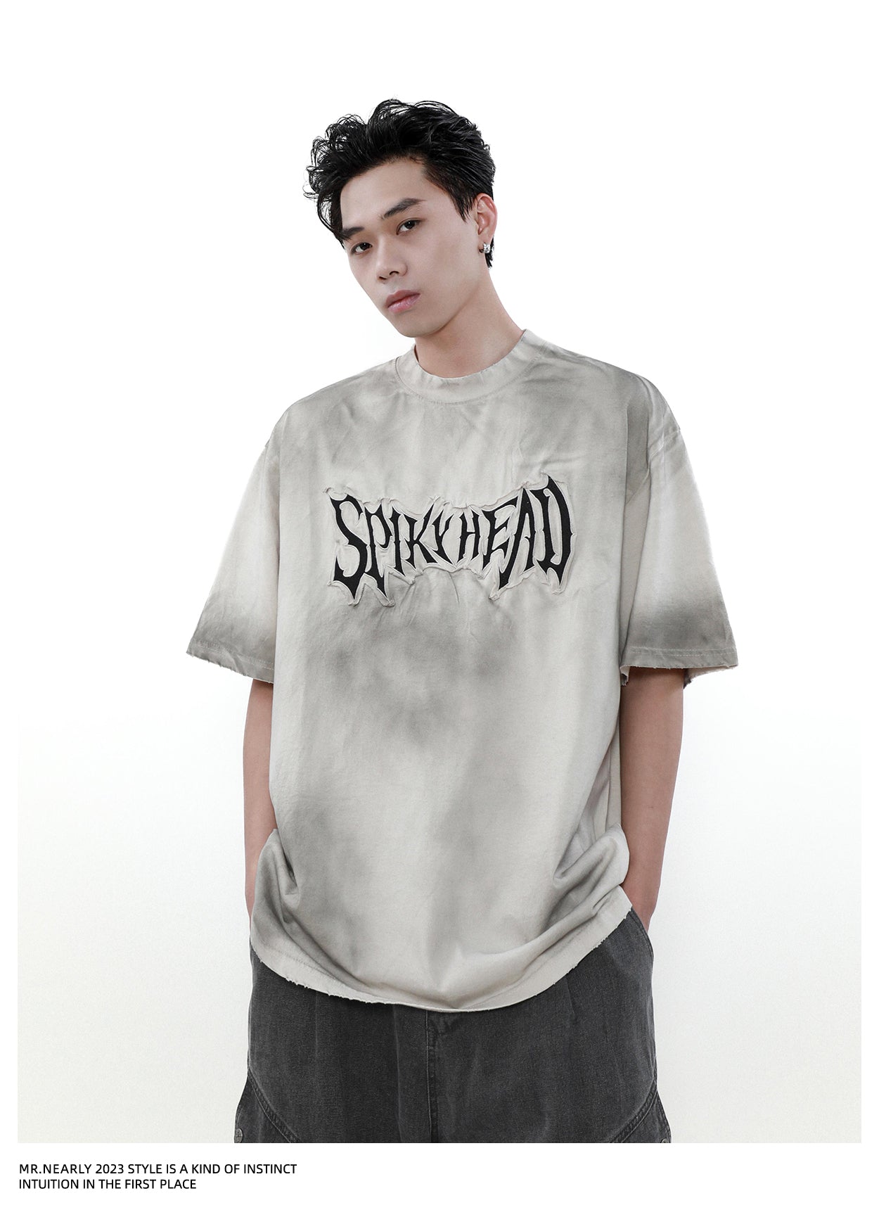 アメカジの廃墟風Tシャツ inloop015