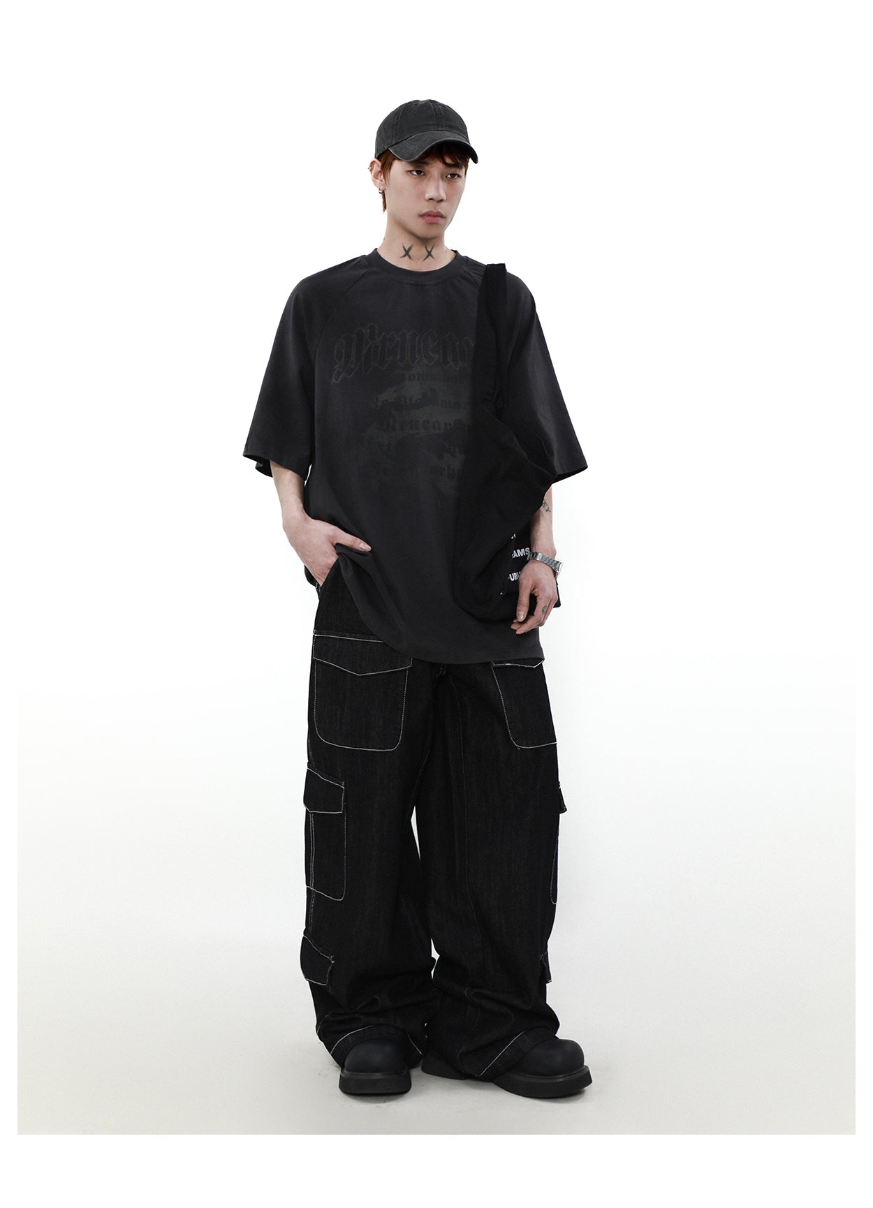 アメカジ風 Tシャツ ユニセックス inloop011