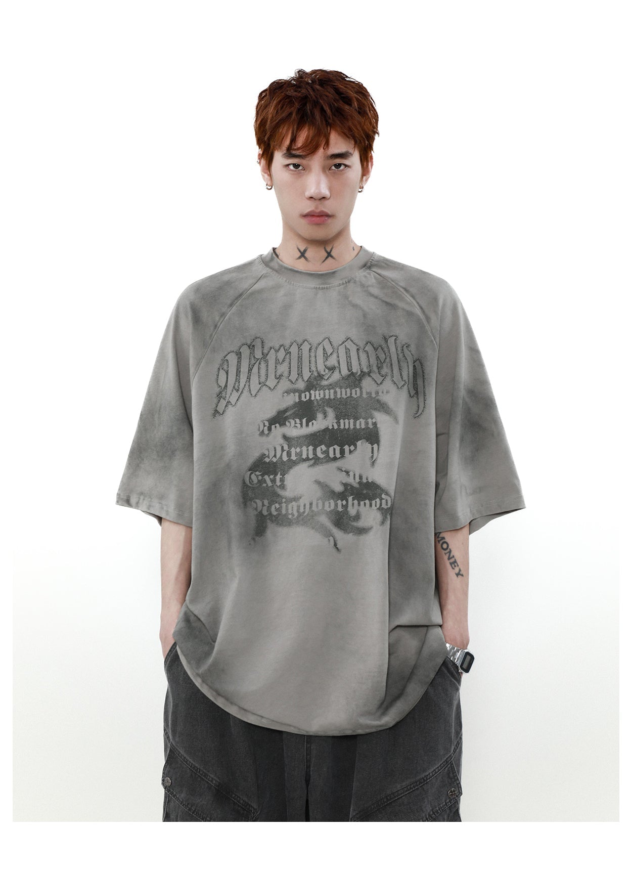 アメカジ風 Tシャツ ユニセックス inloop011