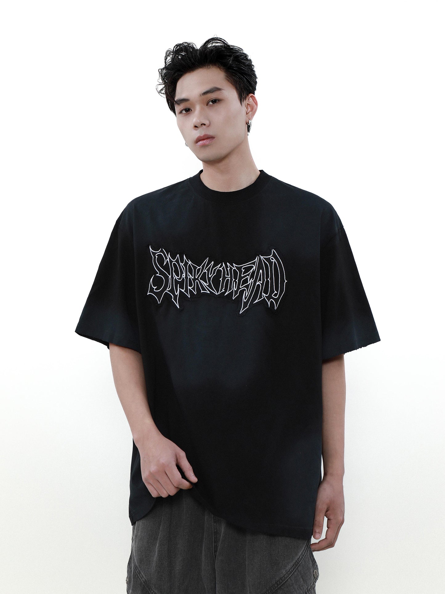アメカジの廃墟風Tシャツ inloop015