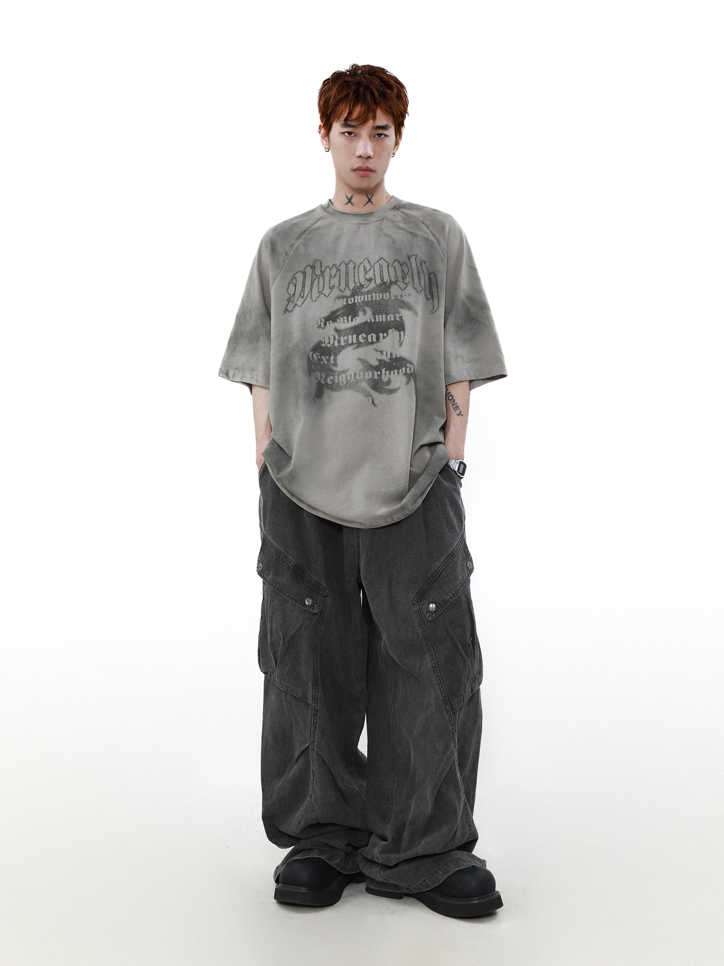アメカジ風 Tシャツ ユニセックス inloop011