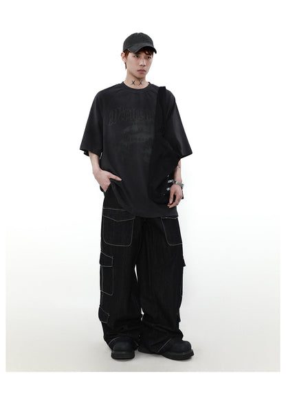 アメカジ風   Tシャツ  ユニセックス  inloop011