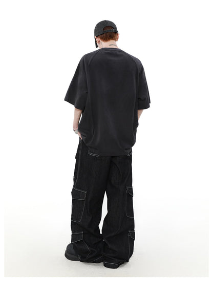 アメカジ風   Tシャツ  ユニセックス  inloop011